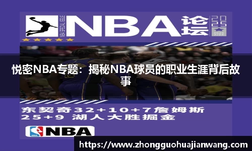 悦密NBA专题：揭秘NBA球员的职业生涯背后故事